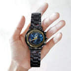KISS x Ace Frehley Black Stainless Steel Watch – MAITM13472