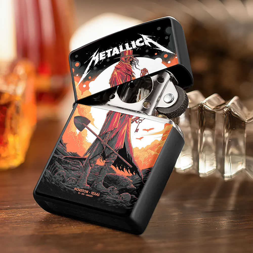 Metallica Zippo Lighter Case (No Insert) – TMTHU1072