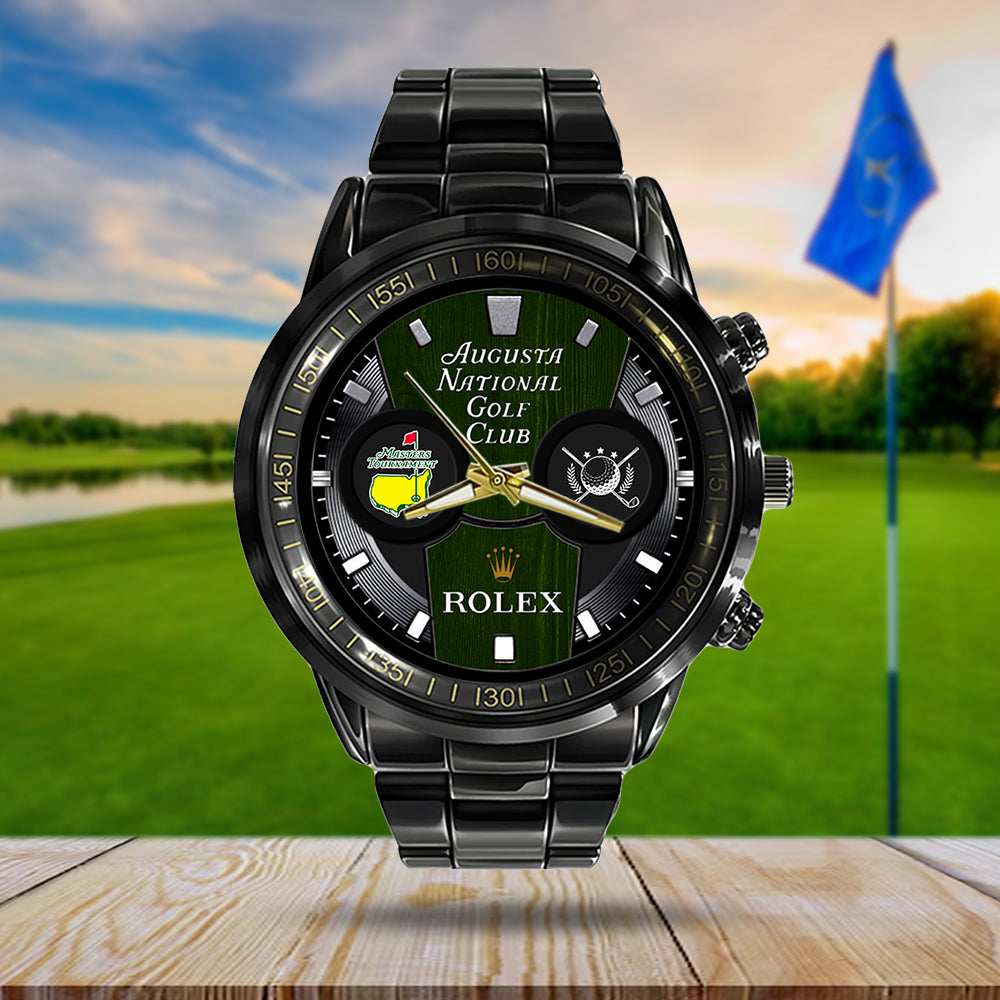 Masters Tournament x Rolex Black Stainless Steel Watch – MAITM 7751