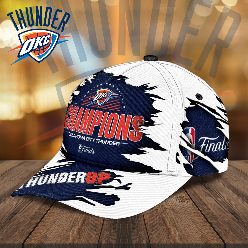 Oklahoma City Thunder 2025 NBA Champions Classic Cap – MAITM 11770