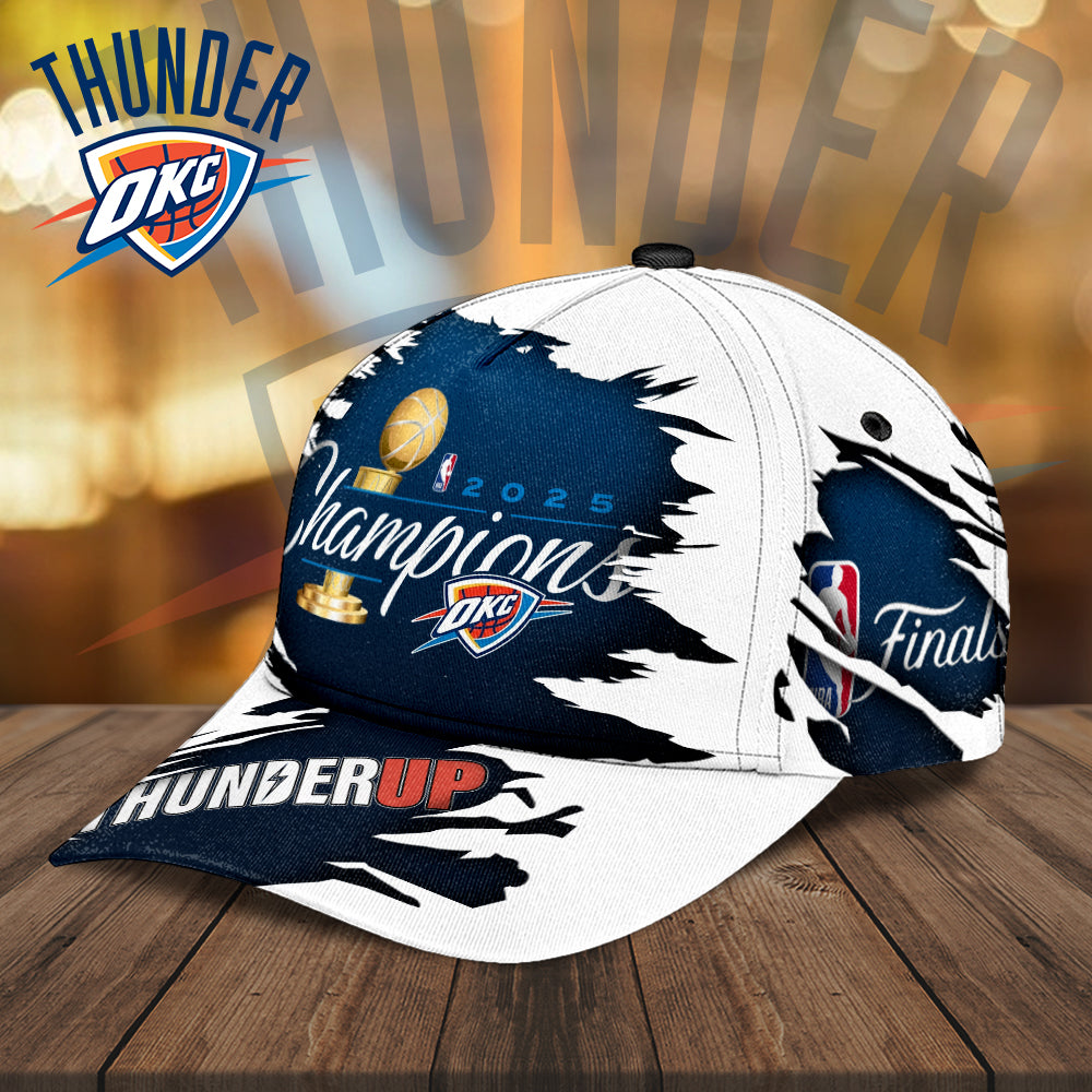 Oklahoma City Thunder 2025 NBA Champions Classic Cap – MAITM 11791