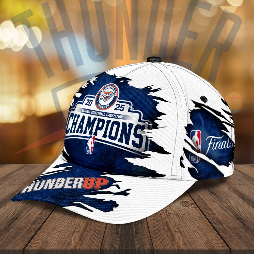 Oklahoma City Thunder 2025 NBA Champions Classic Cap – MAITM 11837
