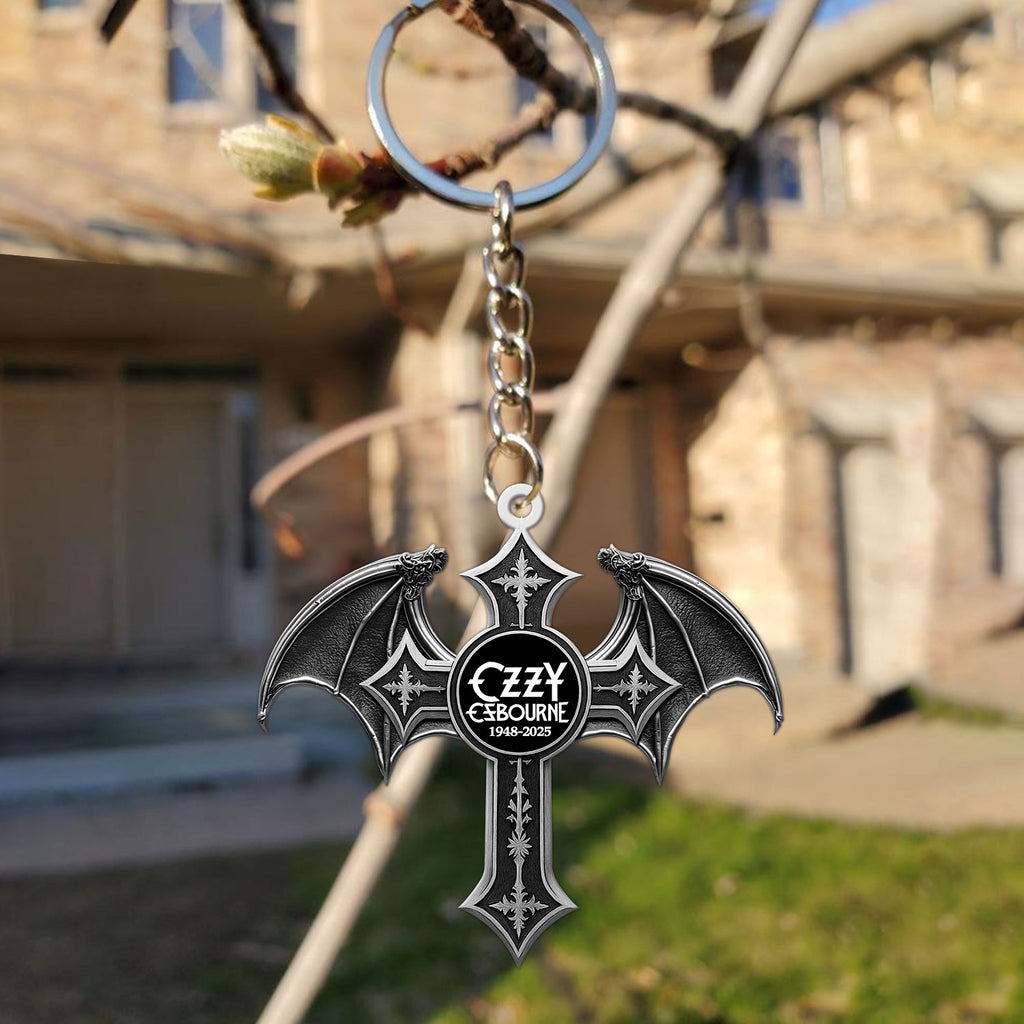 Ozzy Osbourne Custom Shape 2-sided Keychain – MAITM 12553