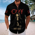 Ozzy Osbourne Short Sleeve Button-Down Shirt – MAITM 12365