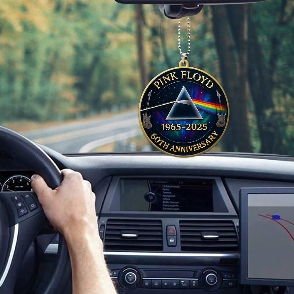 Pink Floyd Custom shape 2-sided Acrylic Car Ornament – MAITM12562