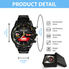 Kansas City Chiefs x Rolex Black Stainless Steel Watch – MAITM7436
