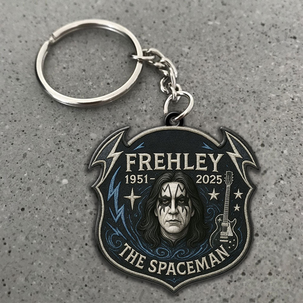 KISS x Ace Frehley Custom Shape 2-sided Keychain – MAITM13470