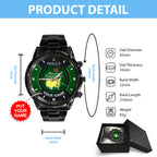 Personalized Masters Tournament x Rolex Black Stainless Steel Watch – MAITM 7630