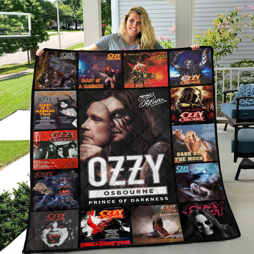 Ozzy Osbourne Quilt Blanket – MAITM12557