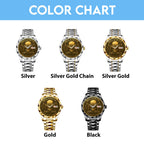 Megadeth Alloy Luxury Quartz Watch – MAITM12597