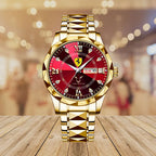 Scuderia Ferrari x Lewis Hamilton Alloy Luxury Quartz Watch – MAITM12498