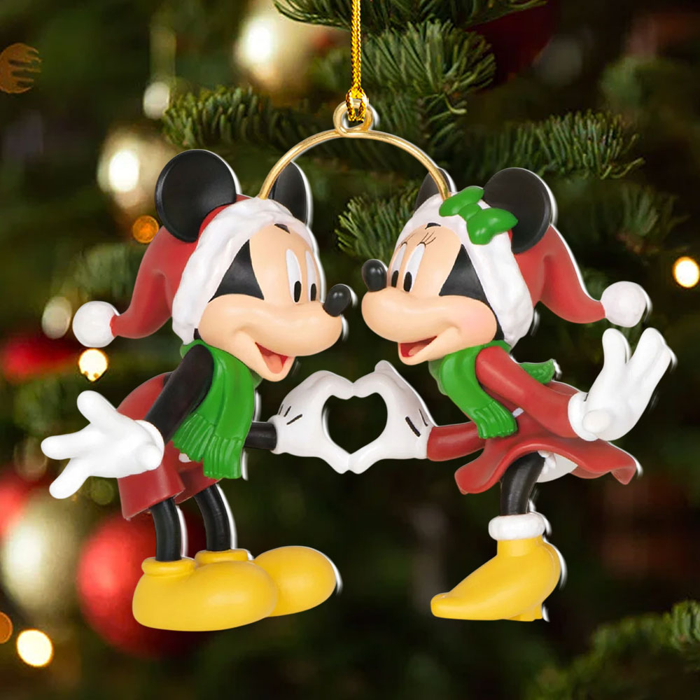 6PCS Mickey Mouse x Disney Custom Shape 2-Side Printed Acrylic Ornament – NGHIAVT5900