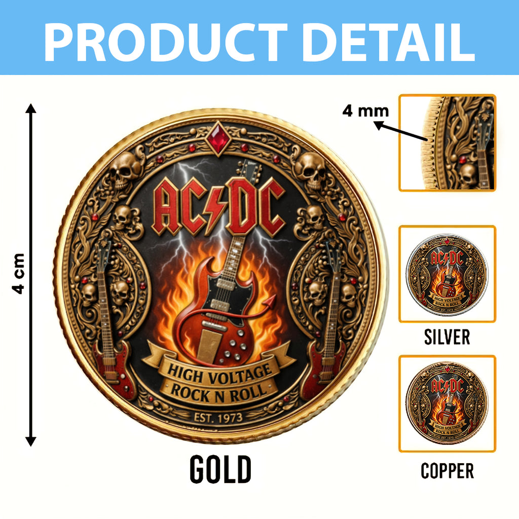 AC/DC Commemorative Coin – GNE5424