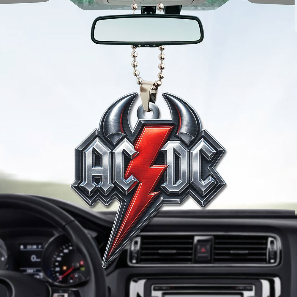 AC/DC Custom shape 1-sided Acrylic Car Ornament – TMTHU1962