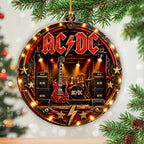 AC/DC Custom Shape 2-side Printed Acrylic Ornament – GNE8808