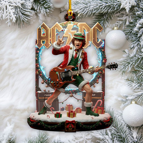 AC/DC Custom Shape 2-sided Acrylic Ornament – HOATT14684
