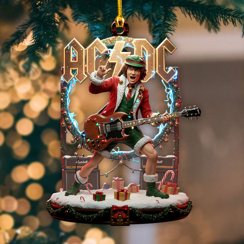 AC/DC Custom Shape 2-sided Acrylic Ornament – HOATT14684