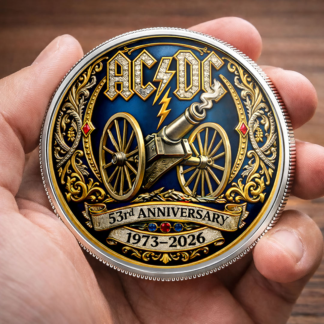 AC/DC 53rd Anniversary Commemorative Coin – HOATT16648