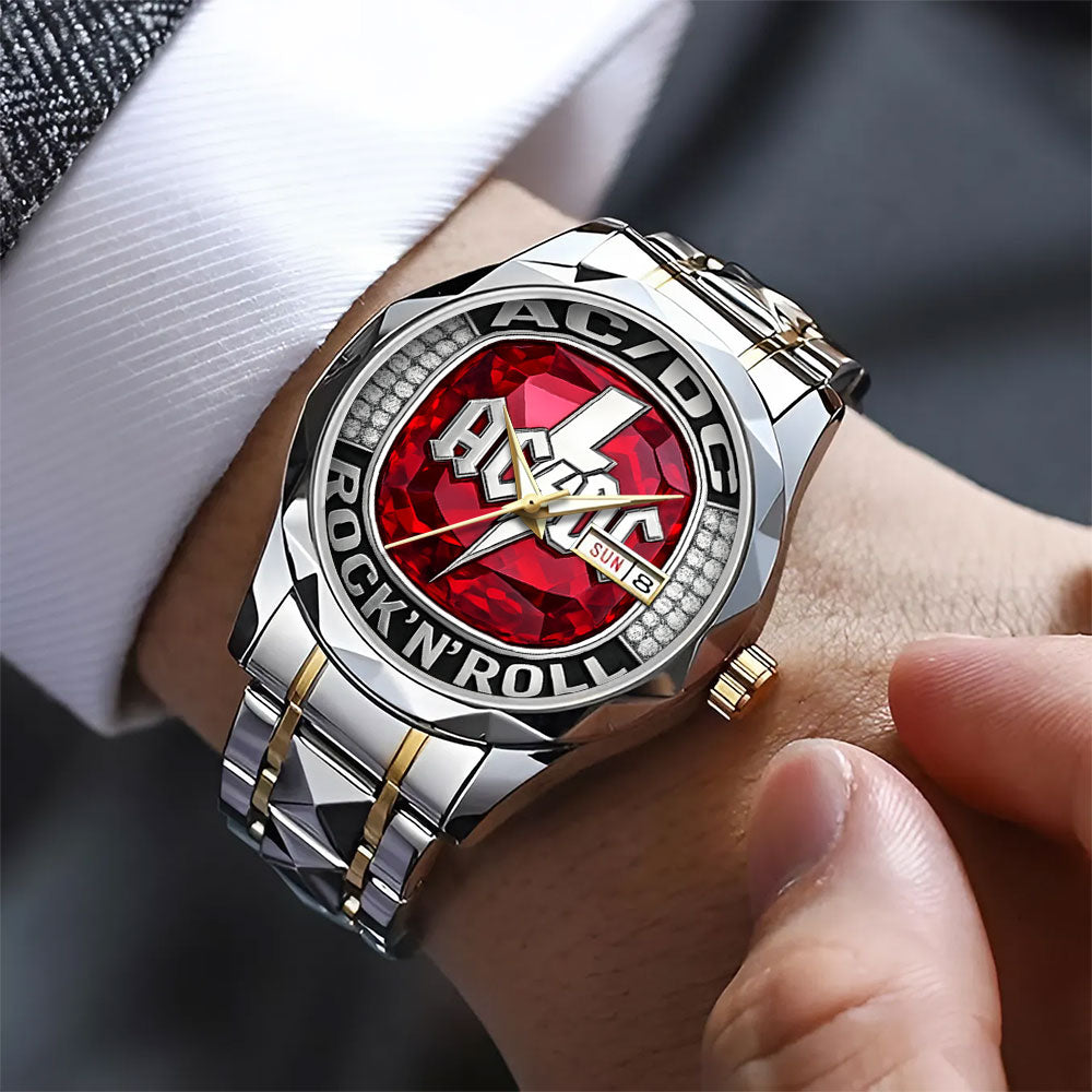 AC/DC Alloy Luxury Quartz Watch – TANTN20915