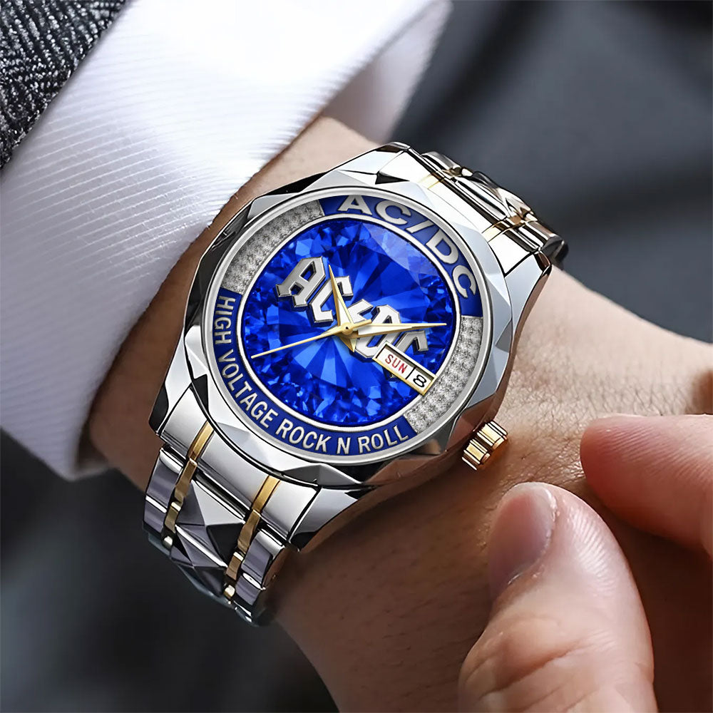 AC/DC Alloy Luxury Quartz Watch – TANTN20916
