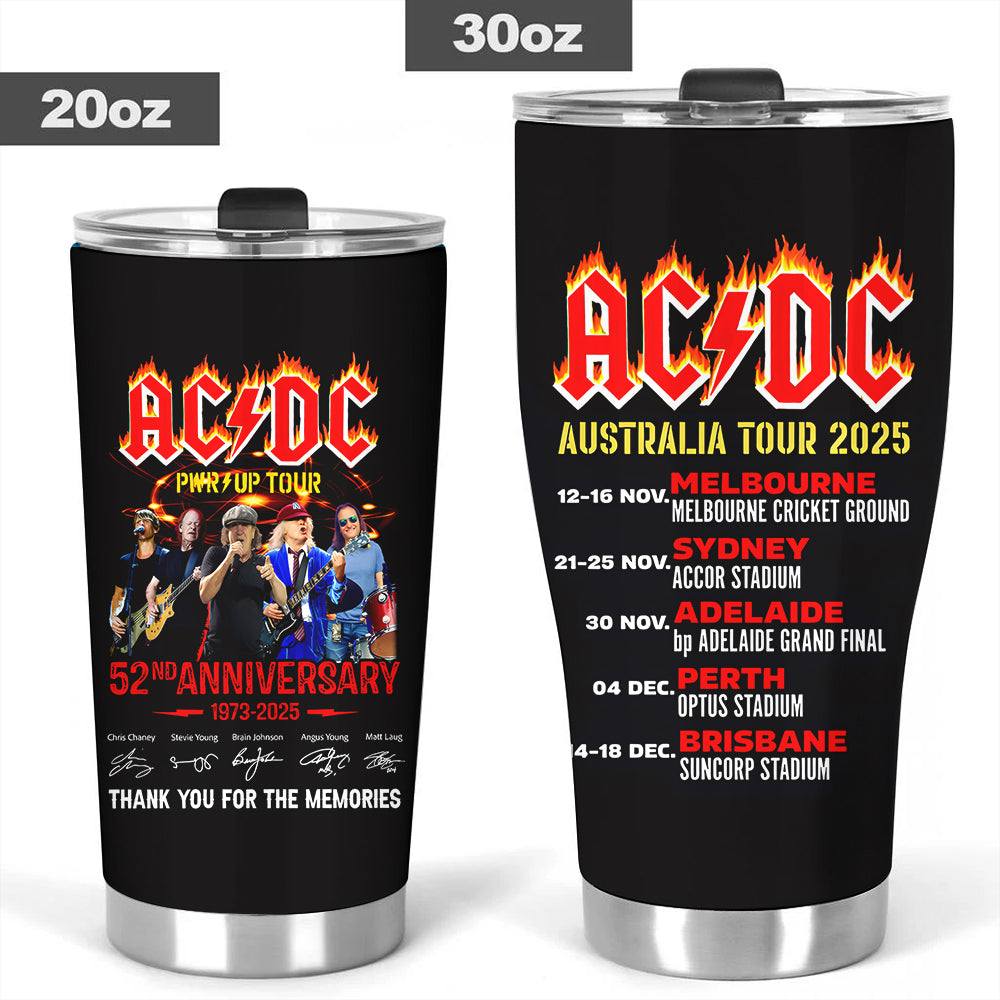 AC/DC Australia Tour 2025 Tumbler Cup – MAITM13893