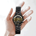 AC/DC Black Stainless Steel Watch – ANHNV 6161