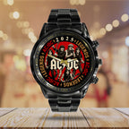 AC/DC Black Stainless Steel Watch – GNE NEW274