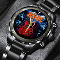 AC/DC Black Stainless Steel Watch – TANTN 12284