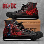 AC/DC High Top Canvas Shoes – NGHIAVT 1088