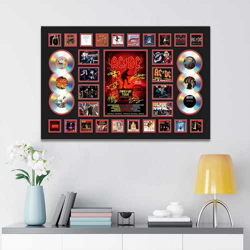 AC/DC PWR UP Tour 2025 Australia Rectangle Canvas With Inner Frame – MAITM13766