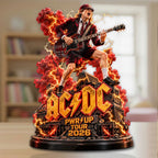 AC/DC PWR UP Tour Custom Shape Acrylic Plaque – TANTN25795