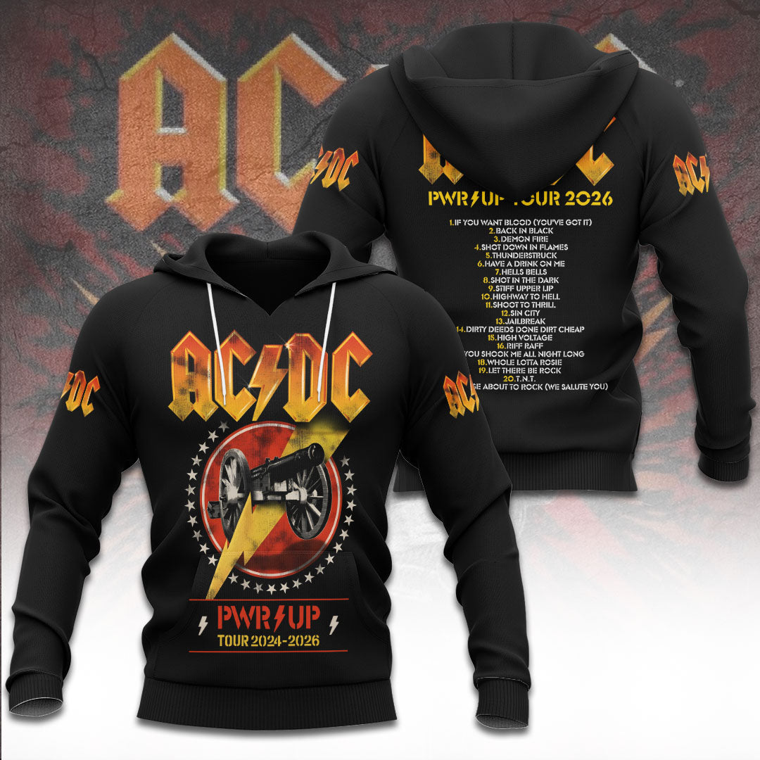 AC/DC Tour 2026 3D Apparel – TANTN24911