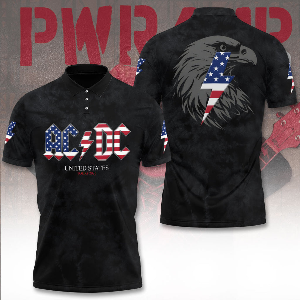 AC/DC USA PWR UP Tour 3D Apparel – TANTN24224
