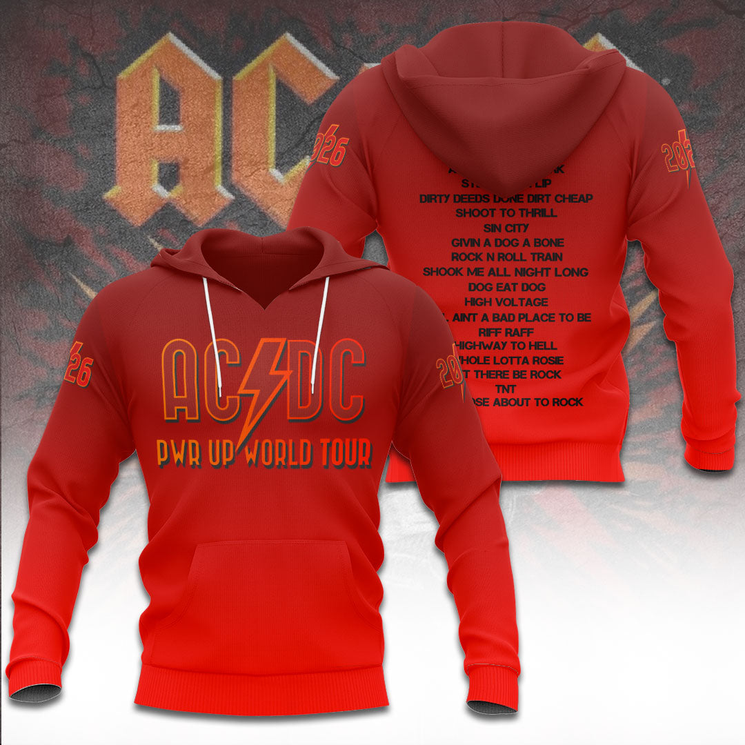 AC/DC World Tour 2026 3D Apparel – TANTN21356
