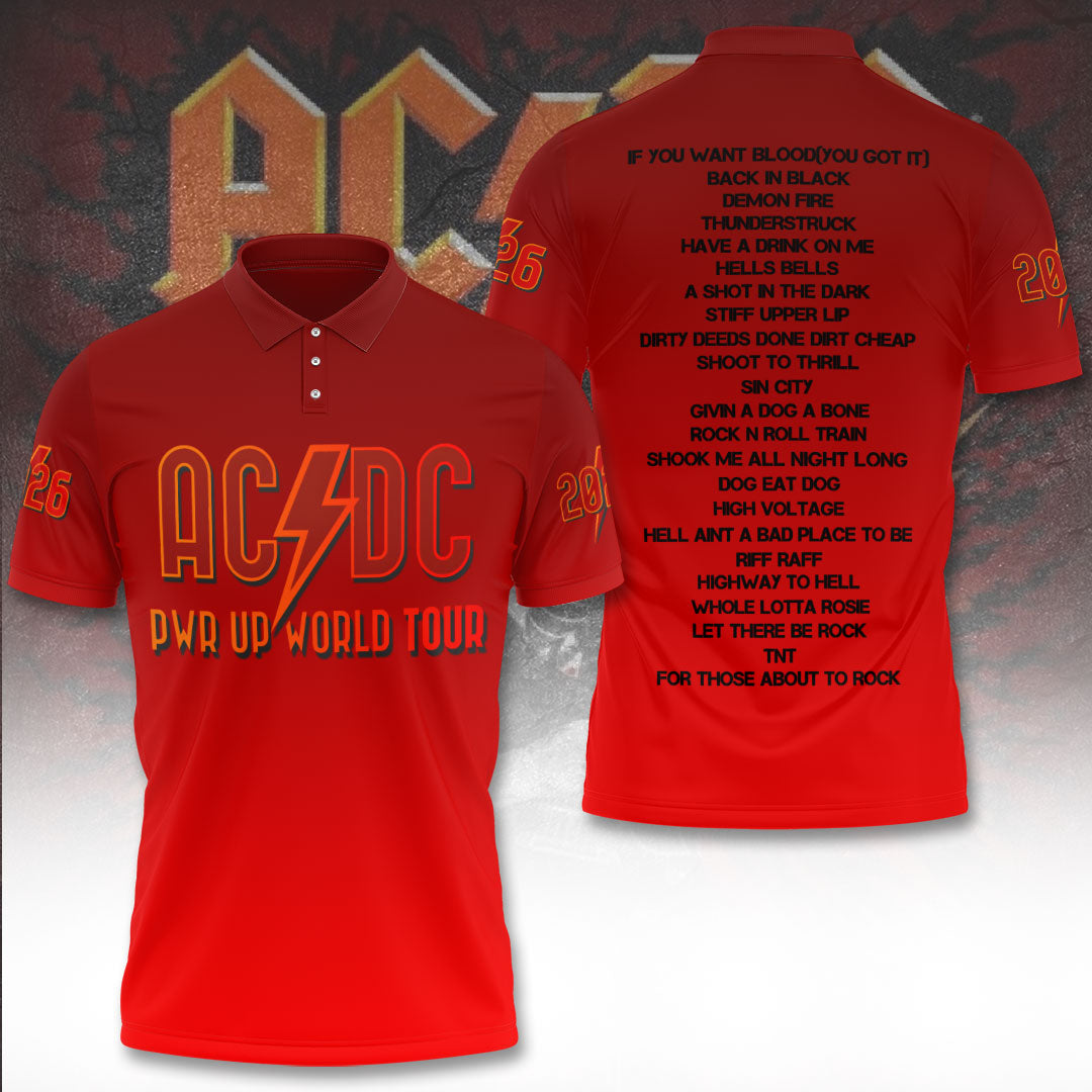 AC/DC World Tour 2026 3D Apparel – TANTN21356
