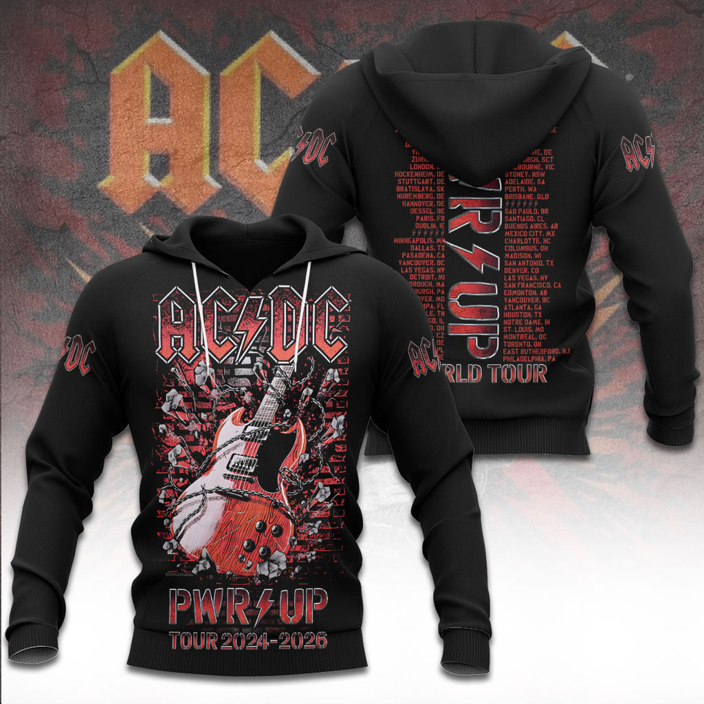 AC/DC World Tour 2026 3D Apparel – TANTN21366