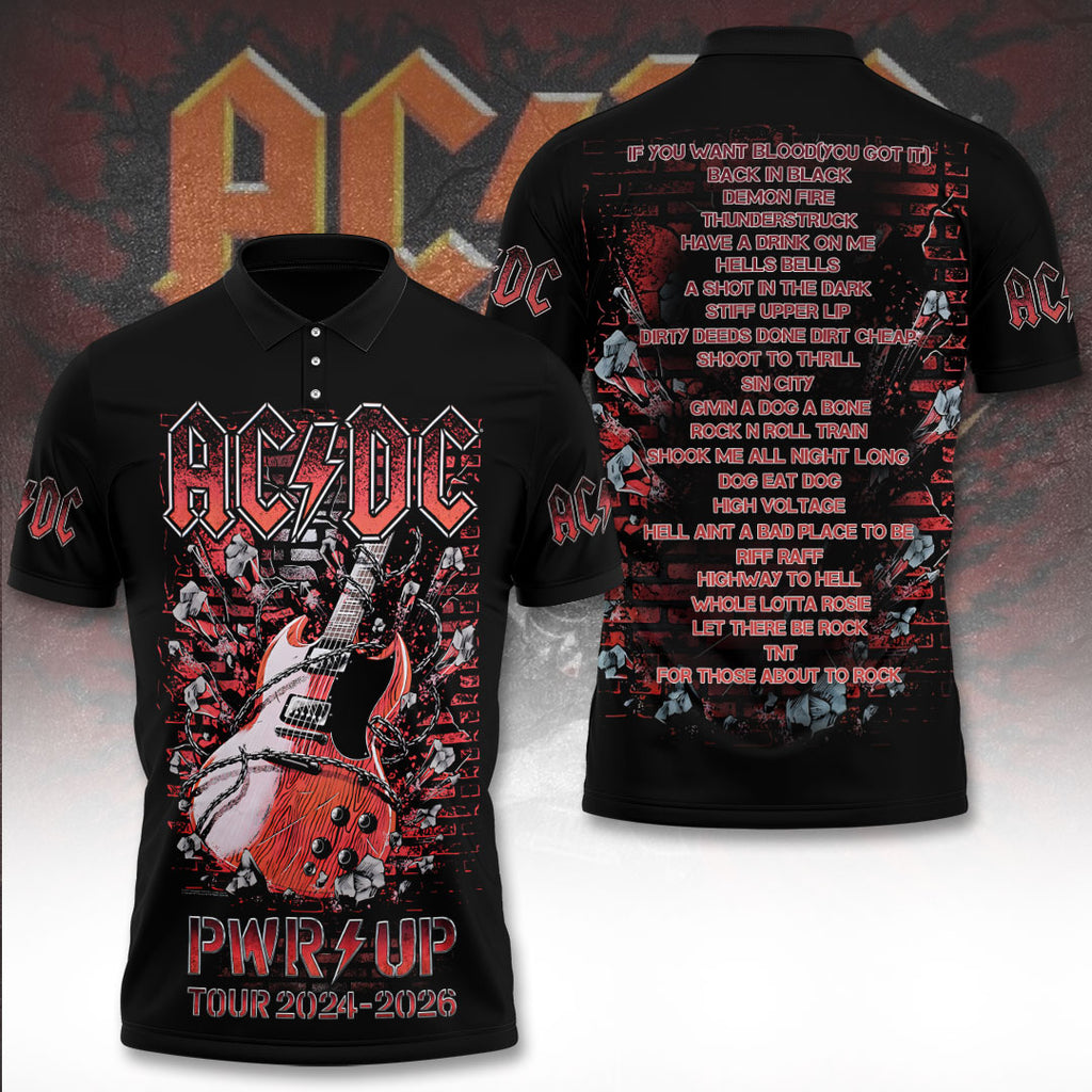 AC/DC World Tour 2026 3D Apparel – TANTN21367