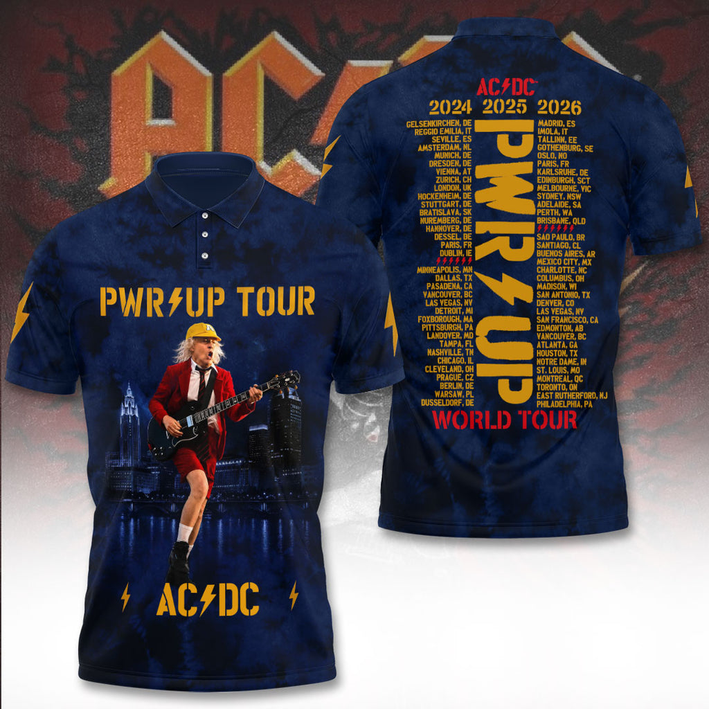 AC/DC World Tour 2026 3D Apparel – TANTN23374