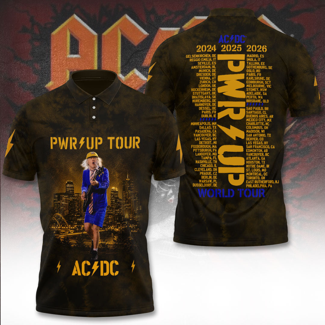 AC/DC World Tour 2026 3D Apparel – TANTN23377