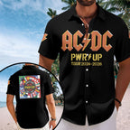 AC/DC World Tour 2026 Short Sleeve Button-Down Shirt – TANTN21353
