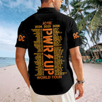 AC/DC World Tour 2026 Short Sleeve Button-Down Shirt – HOATT20191