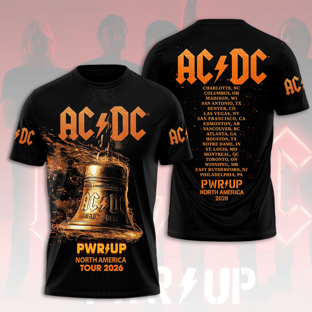 AC/DC World Tour 2026 3D Apparel – HOATT20176
