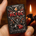 AC/DC Zippo Lighter Case (No Insert) – TANTN24991