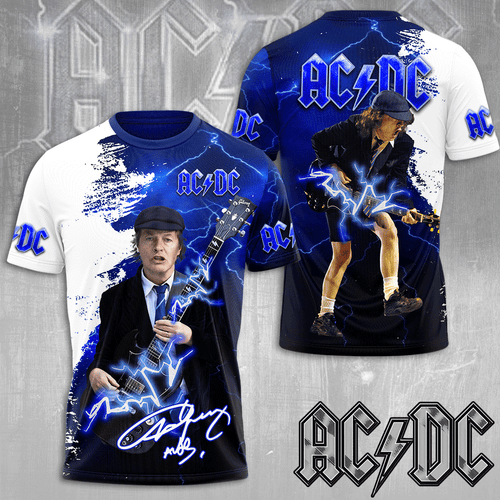 AC/DC X Angus Young 3D Apparel – MAITM 7417