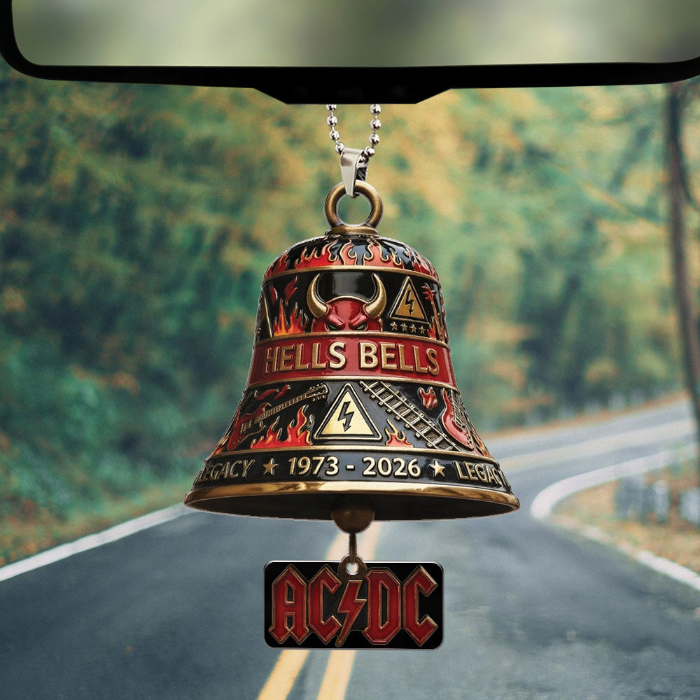 AC/DC Custom shape 2-sided Acrylic Car Ornament – TMTHU4181