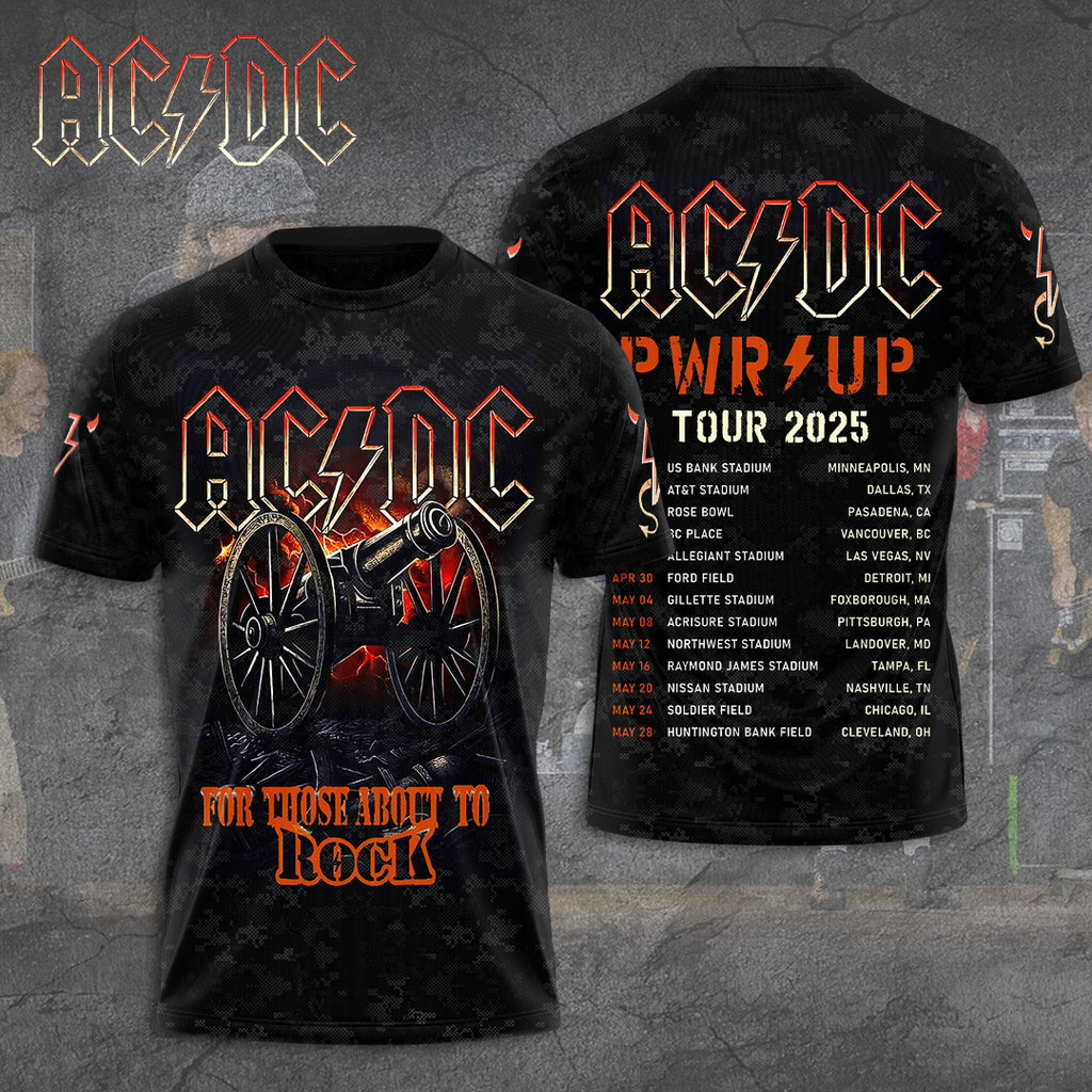 AC/DC 3D Apparel – GNE 2954