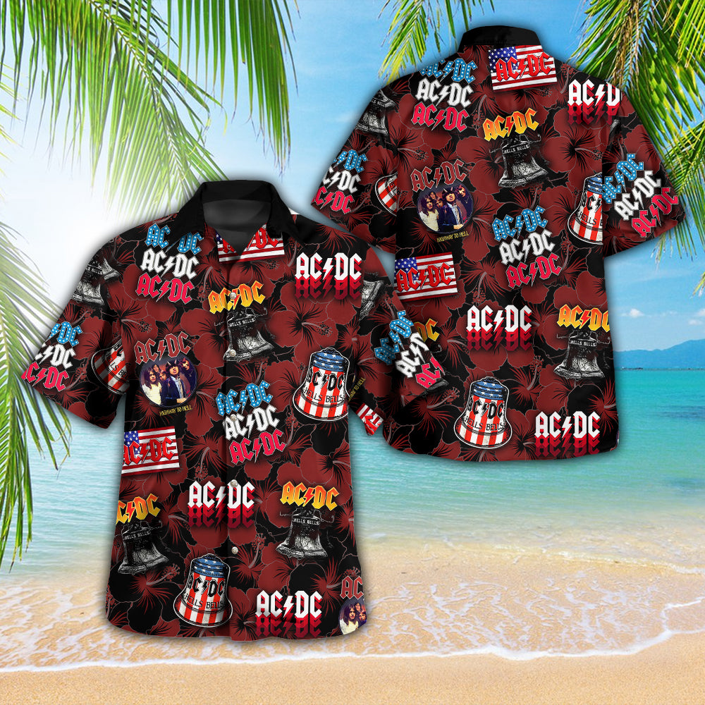 AC/DC 3D Hawaiian Apparel – GNE 3583