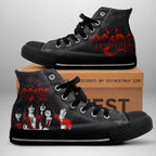 AC/DC High Top Canvas Shoes – NGHIAVT 1079