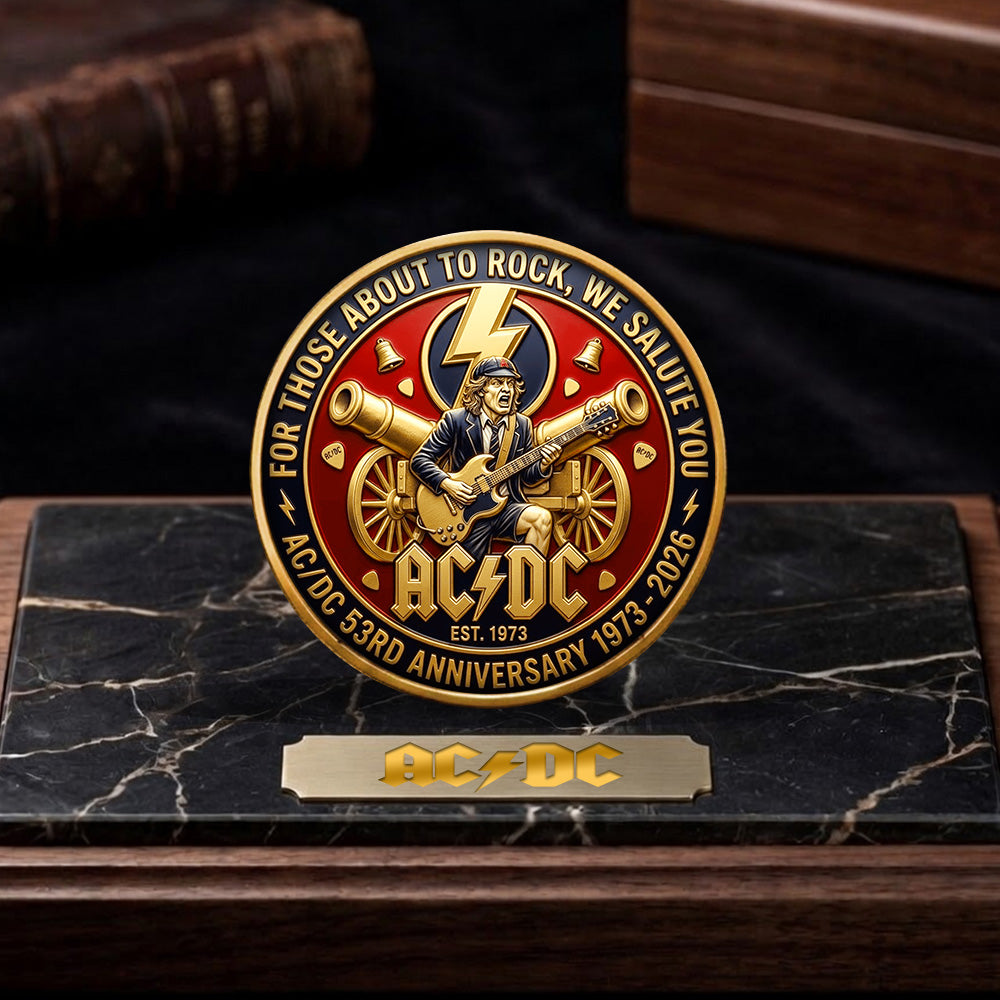 AC/DC 53rd Anniversary Commemorative Coin – TANTN21546