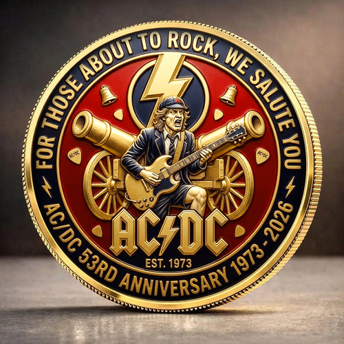 AC/DC 53rd Anniversary Commemorative Coin – TANTN21546